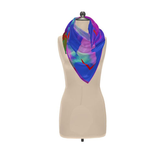 'Hikari' Shizuka/ Headscarf, displayed textile; art.