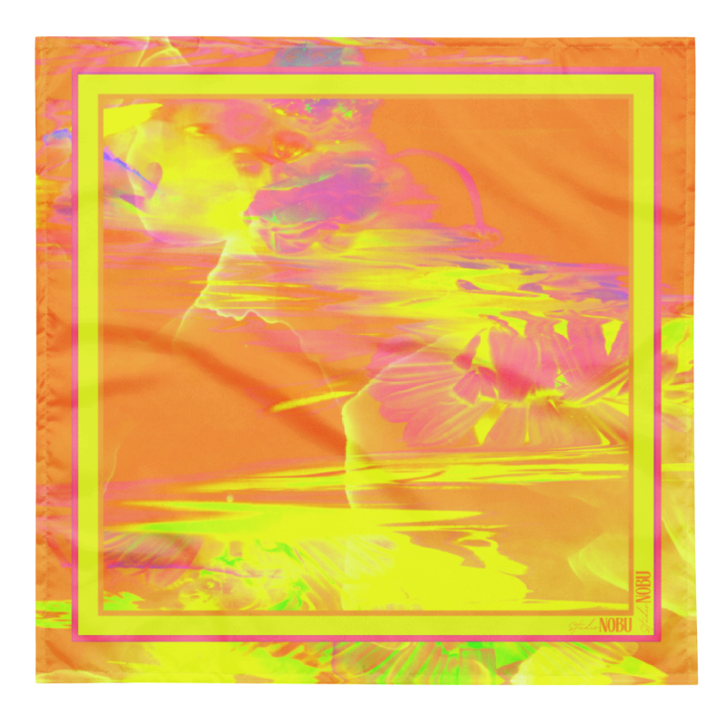 Summer Breeze — All Over Print Botanical Bandana