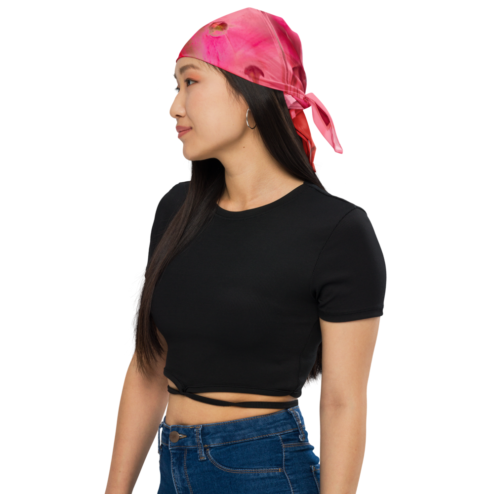 Velvet Bloom - All Over Print Botanical Bandana