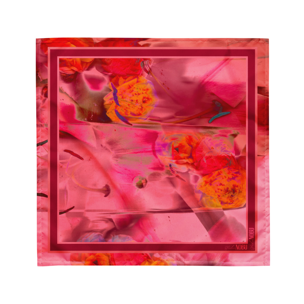 Velvet Bloom - All Over Print Botanical Bandana
