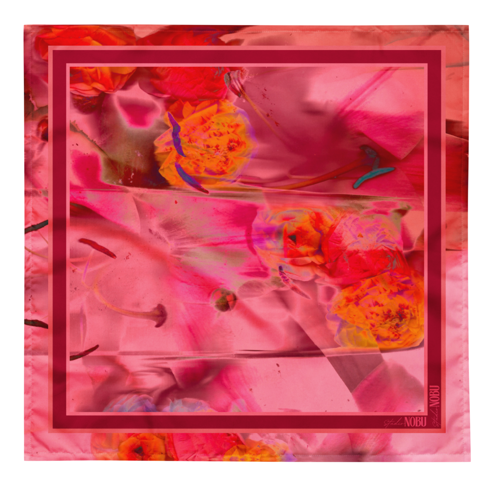 Velvet Bloom - All Over Print Botanical Bandana