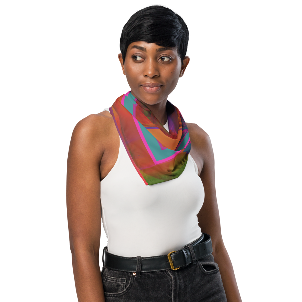 Honeysuckle - All Over Print Botanical Bandana